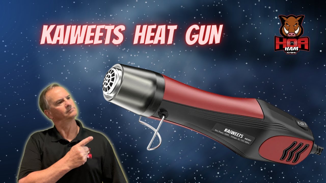 KAIWEETS KEH01 Mini Heat Gun:  In this REVIEW I'll Show You How Easy it is to Use