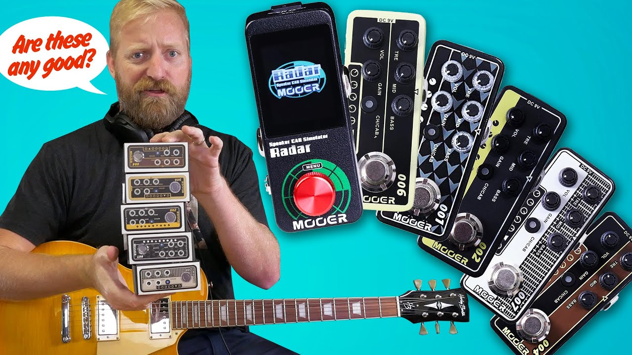 MOOER Micro Preamps & Radar impulse response box - First impressions and exploration