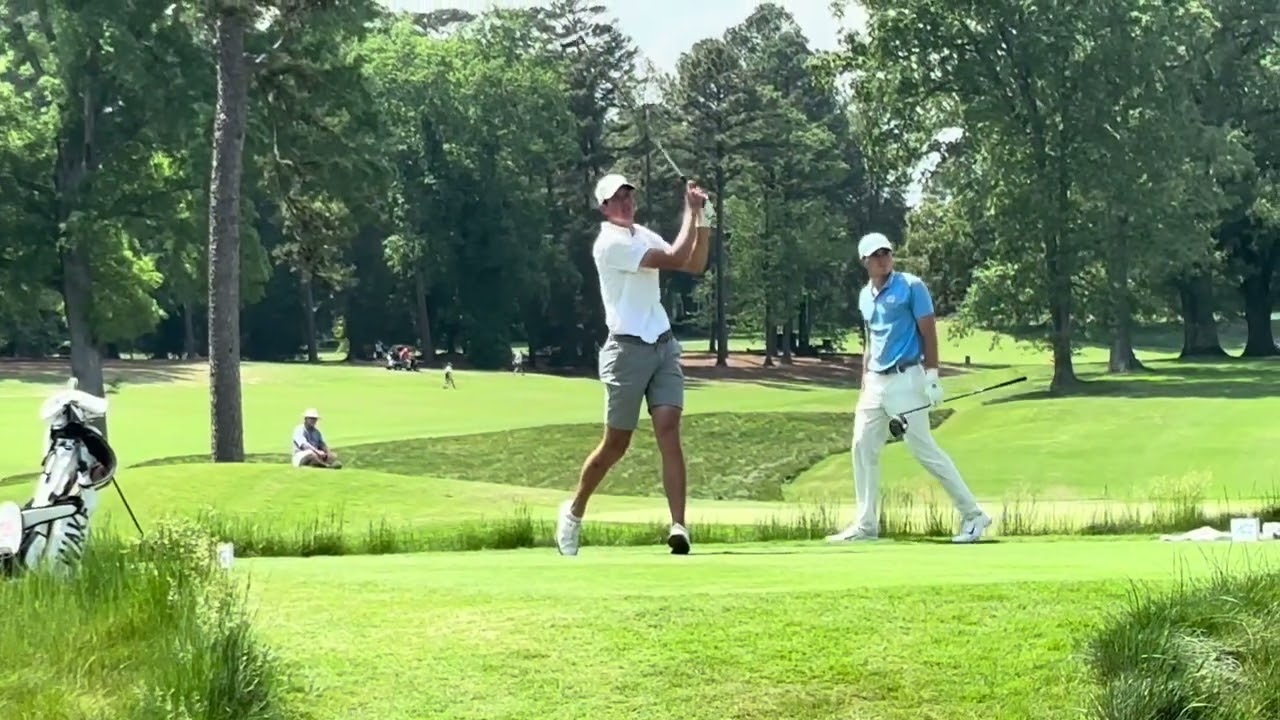 GT GOLF - Christo Lamprecht highlights from round 2 at ACC Golf Championship, April 20, 2024