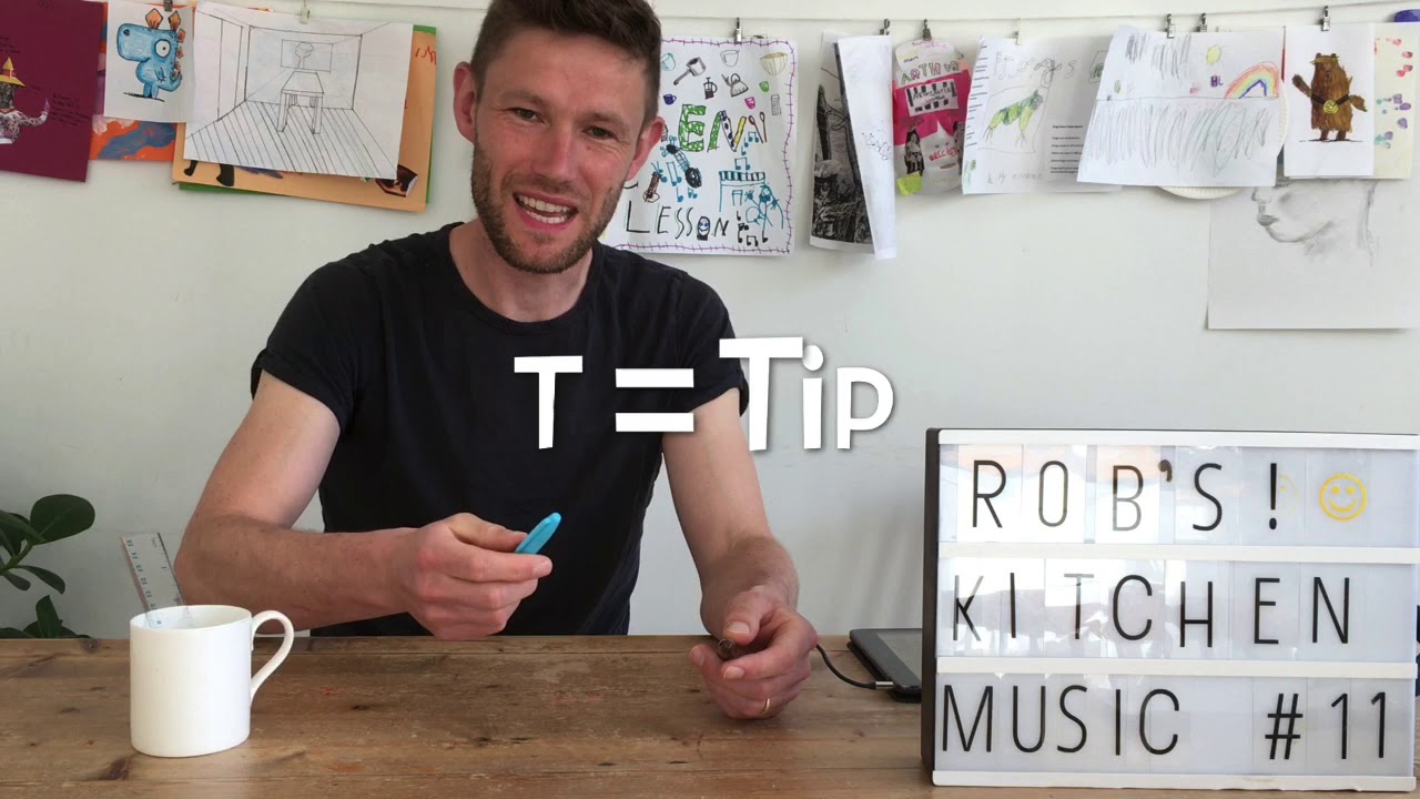 Pen Drumming - Rob’s Kitchen Music Lesson #11