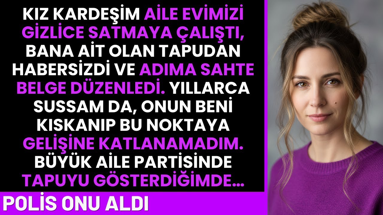 Kız Kardeşim Evimi Sattı! Ama Tapu Gizlice Benim Üzerimeydi...