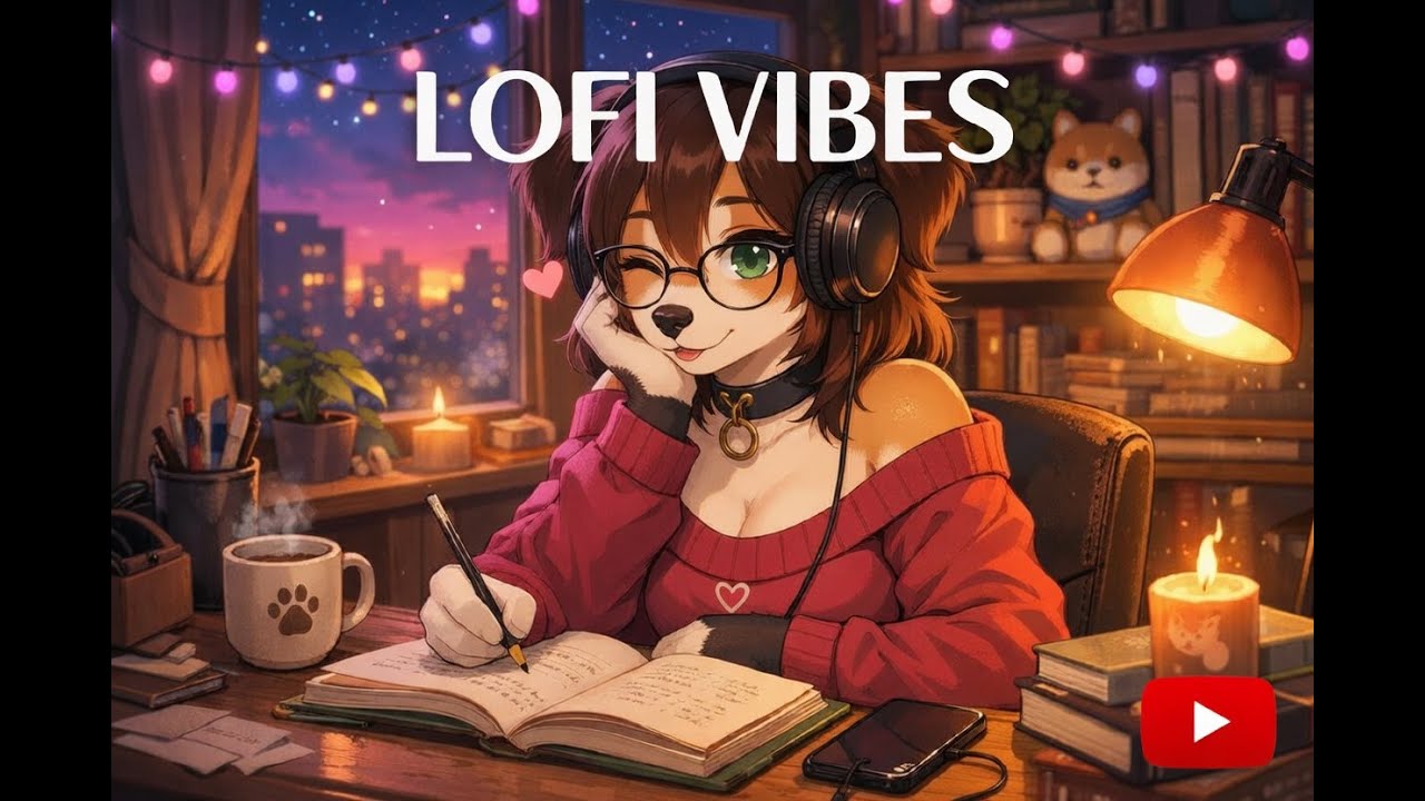 Lofi for Dog (only) Gentle Jazz Beats for Calm Study Nights