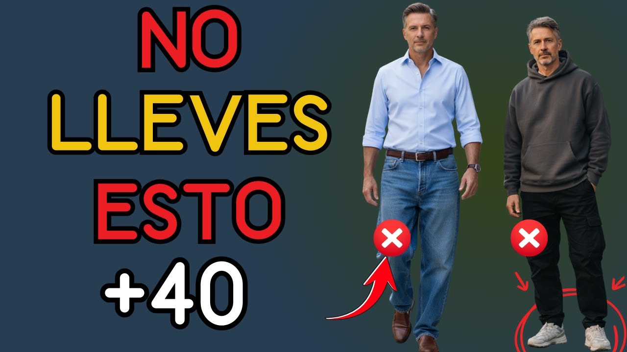 10 Errores de Estilo Casual que los Hombres de Más de 40 Aún Cometen | Moda Hombres 40+