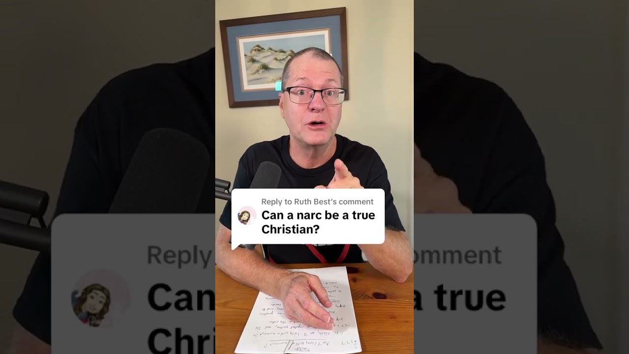 Can a narcissist be a Christian? 