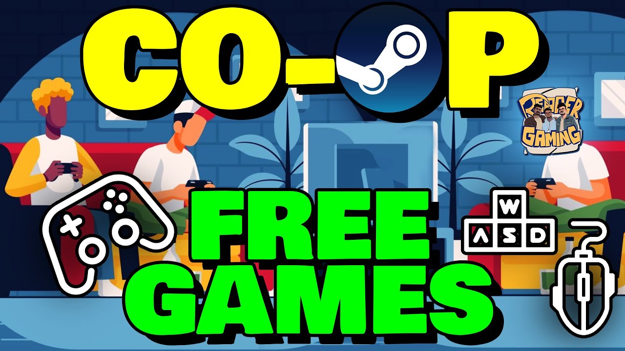 10 FREE CO-OP GAMES ON STEAM ( 2025 ) -தமிழ்