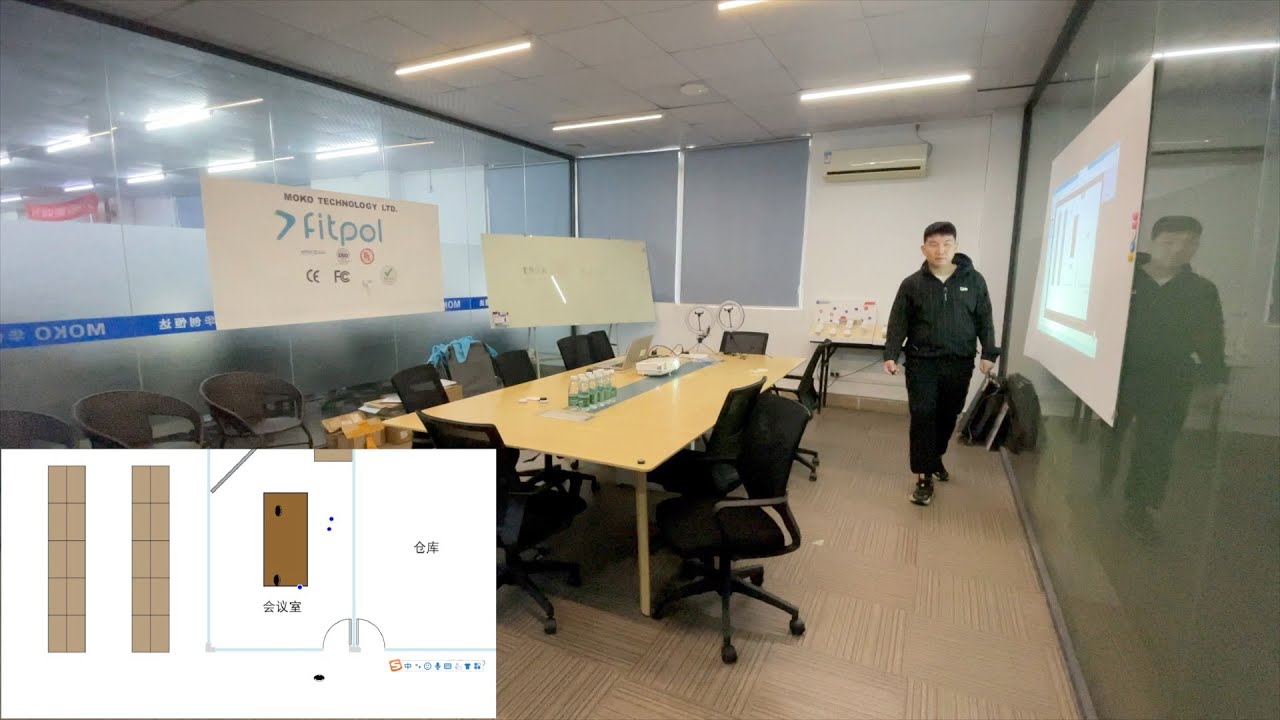 BLE AoA RTLS Indoor Positioning Demo - MOKOSMART