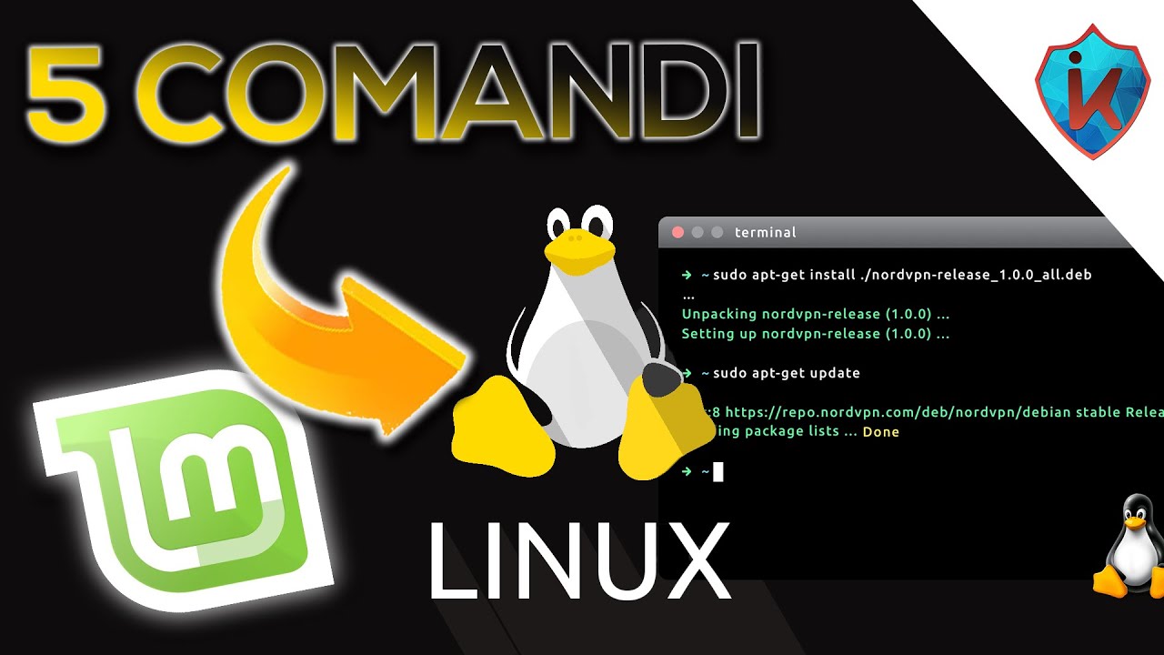 5 COMANDI  LINUX UTILISSIMI PER IL TERMINALE - LINUX MINT 🧨