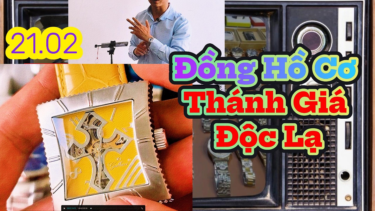 21.02 Mừng Xuân Bính Ngọ - Giao Lưu Đồng Hồ Cơ Thánh Giá Cơ Độc Lạ | Đồng Hồ Nam Long Shop