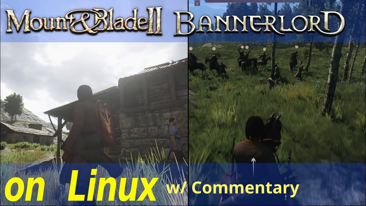 Mount & Blade 2: Bannerlord on Linux - w/Commentary