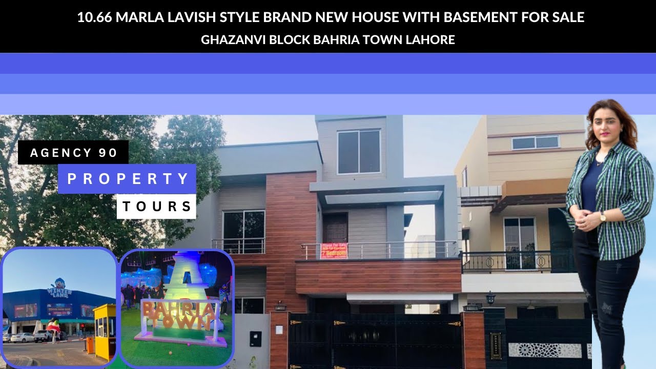 Agency 90 Property Tour | 11Marla Lavish Style Brand New House with Basement for Sale Ghazanvi Block