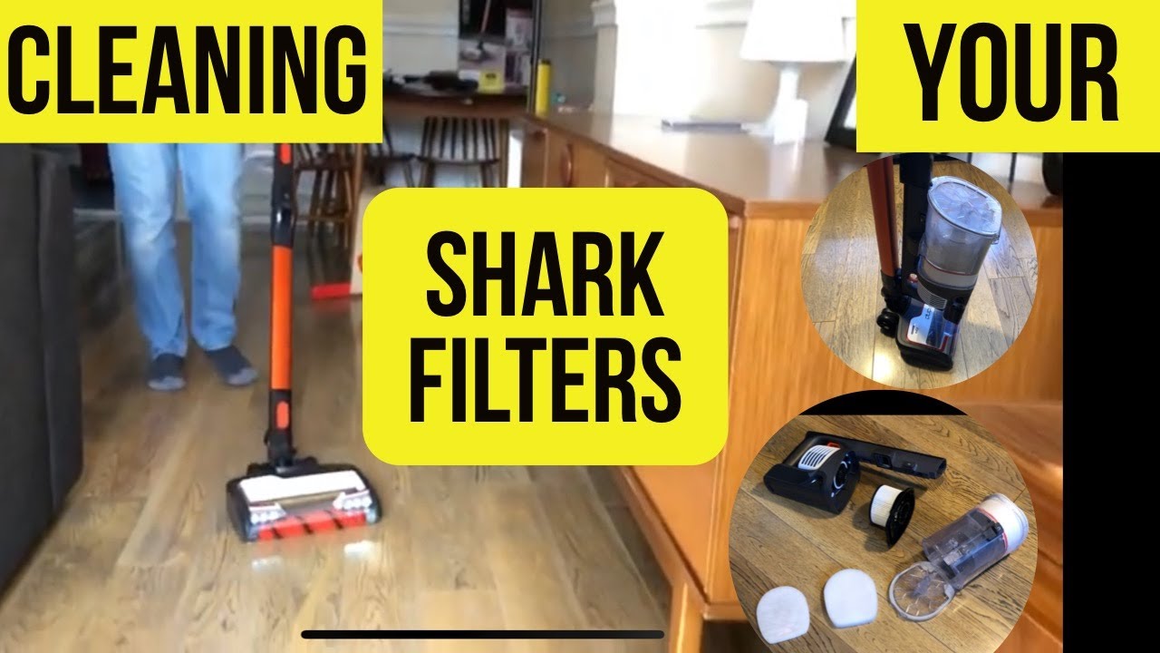 Как почистить фильтр пылесоса Shark