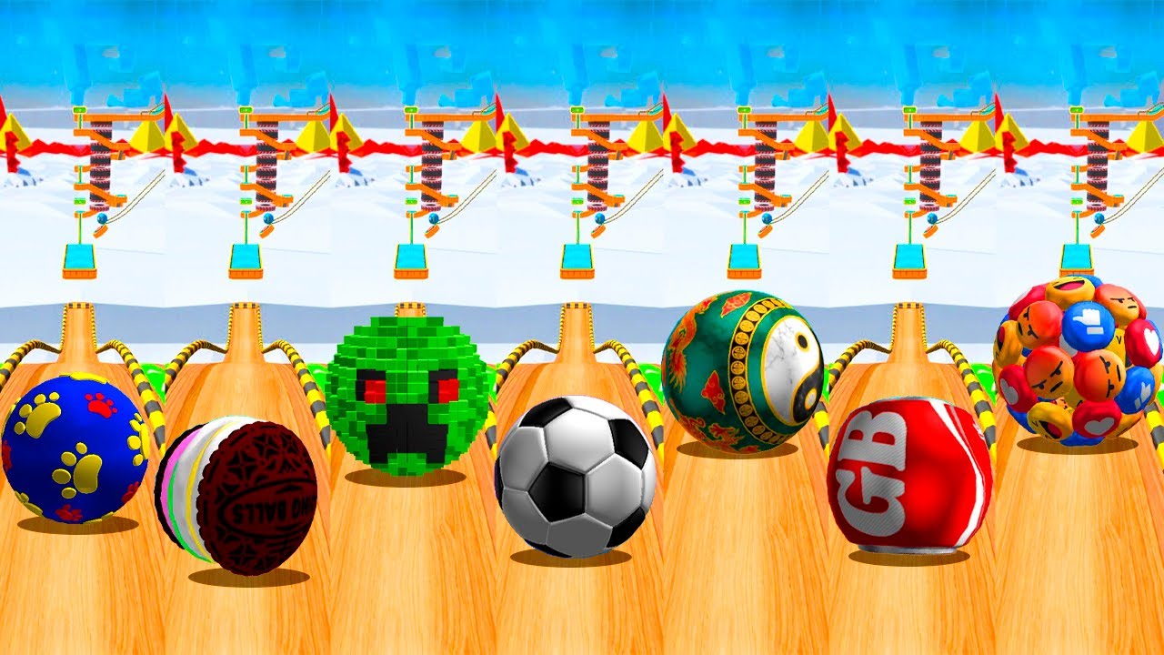 Going Balls - Who Would Win on Same Level 3169? Race-534