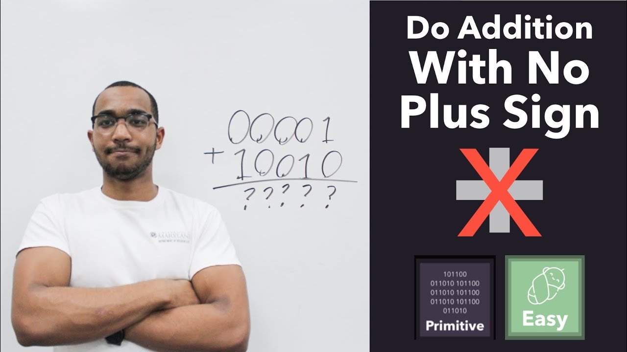 Add Two Numbers Without The 