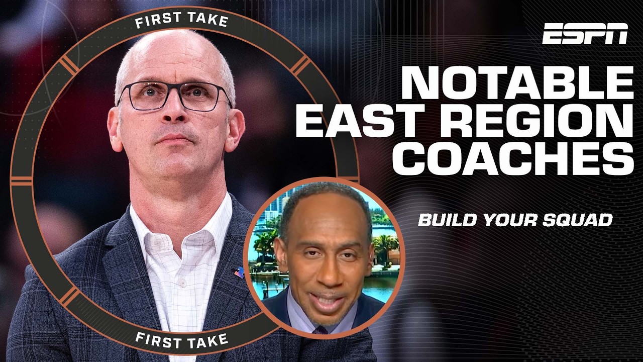 Stephen A. is taking THIS coach out of the East Region 👀 ‘He can coach his ass off!’ | First Take