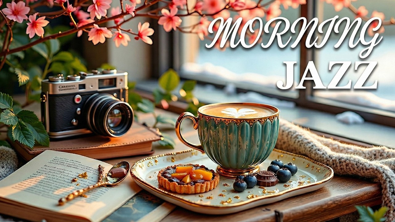 Chilling Morning Jazz ☕ Soft Bossa Nova & Relaxing Cafe Music for Calm Focus & Cozy Vibes