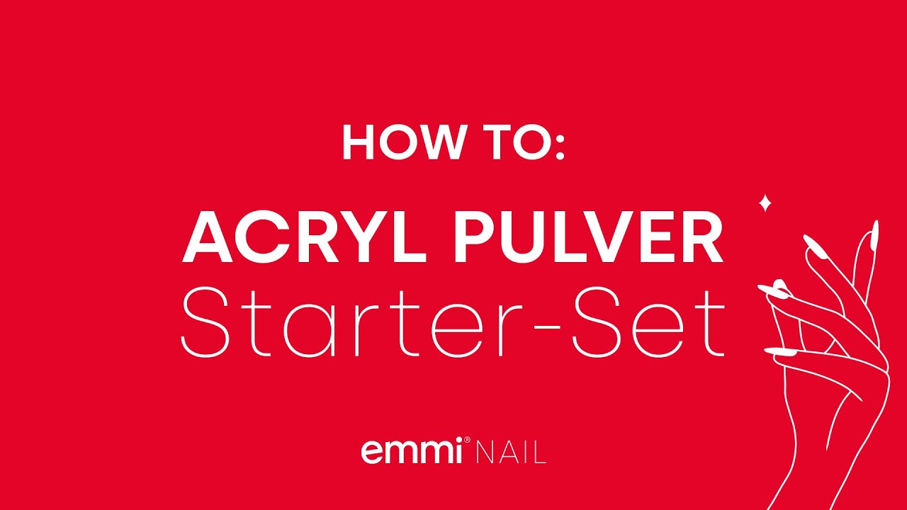 How to: Acryl-Pulver N&auml;gel machen mit emmiNAIL
