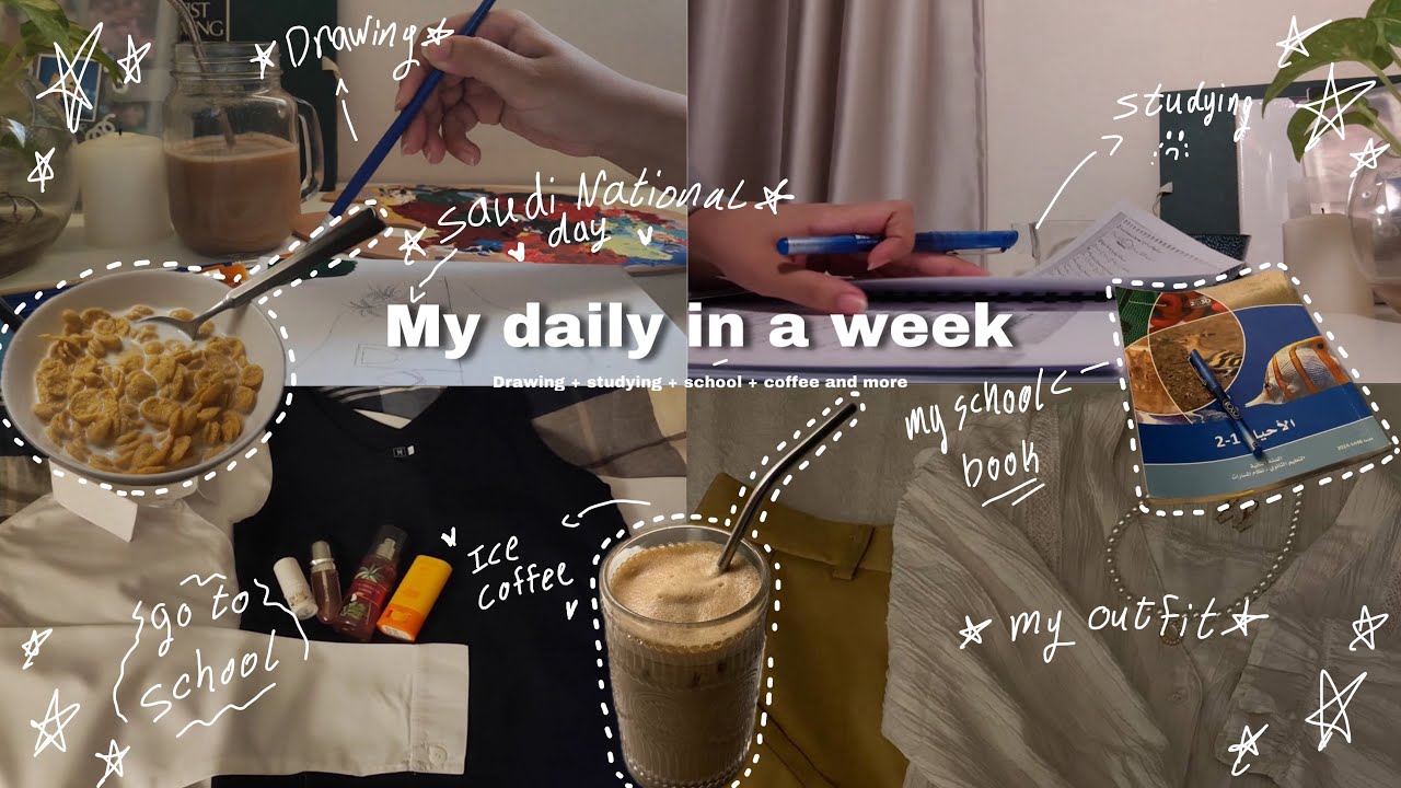 My daily in a week🥣🍃| يومياتي في اسبوع✨