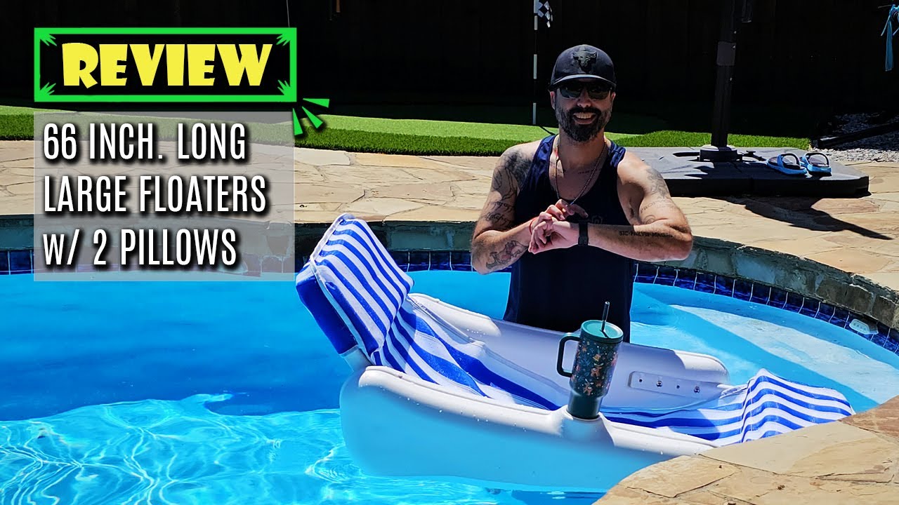 Dive into Luxury: Swimline Sunchaser Float