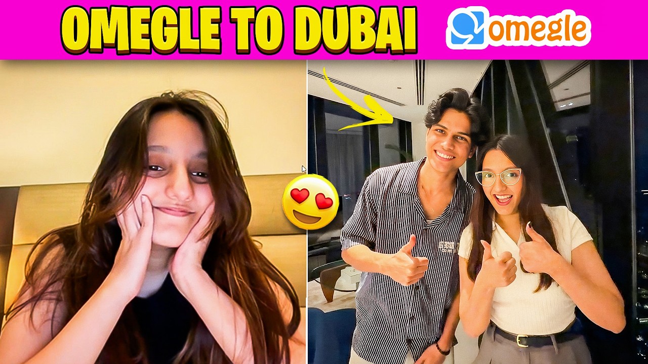 FINALLY 😍 I WENT TO DUBAI TO MEET MY PAKISTANI GIRL I FOUND ON OMEGLE 😍