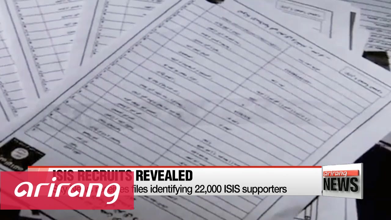 Sky News receives files identifying 22,000 ISIS supporters