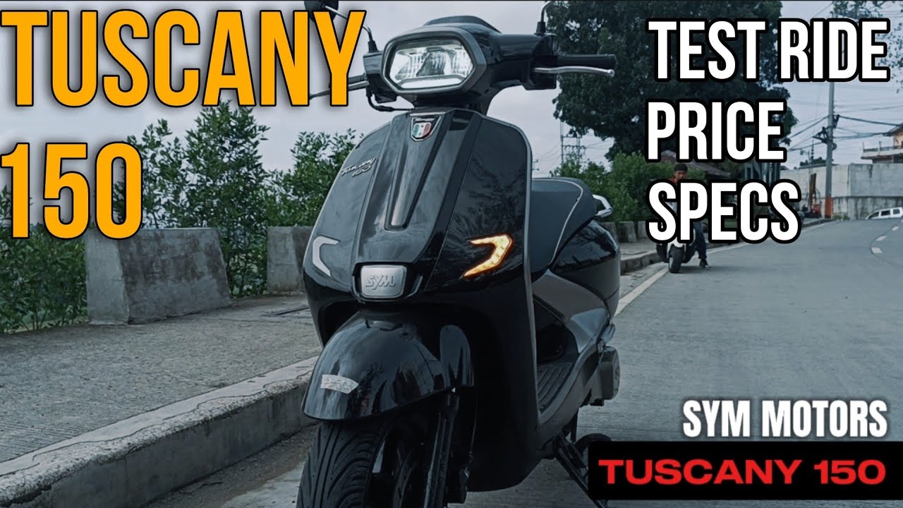 Tuscany 150 | Budget Meal Vespa! Sym Motors