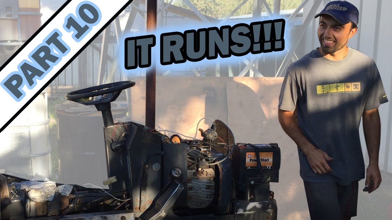First startup in over 20 years! Bolens HT20 Part 10