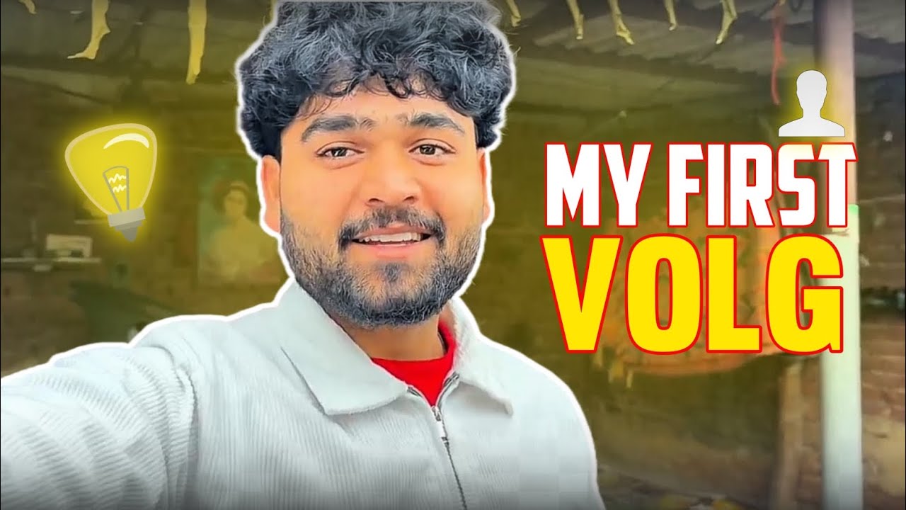 My First Vlog on YouTube 🎥 | New Journey Begins | God Sagar