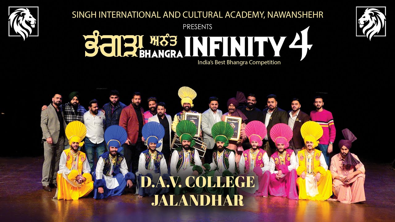 DAV College Jalandhar at Bhangra Infinity 4
