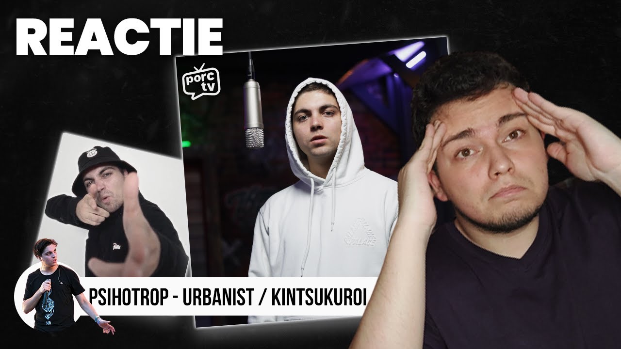 Intre RAP si TRAP.. FĂRĂ CUVINTE! PUNCT pe PSIHOTROP - Urbanist Session / Kintsukuroi | REACȚIE