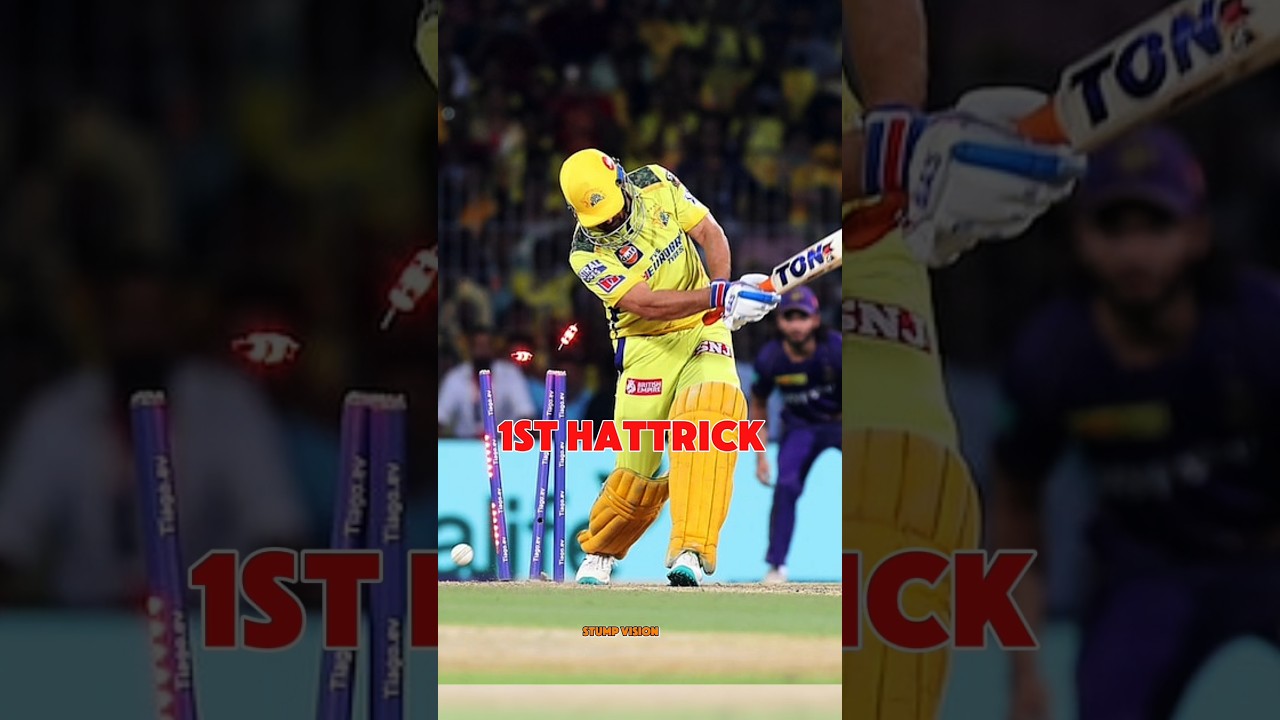 IPL Hat-trick |  Stump vision  #ipl