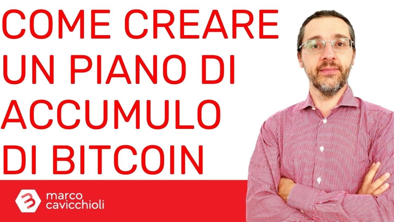 Piano di accumulo di bitcoin: ecco come si fa con Conio