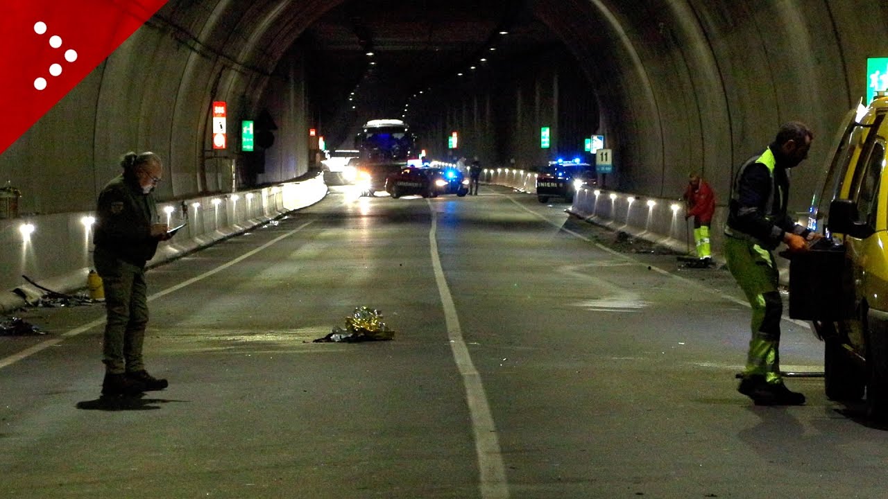 Pusiano (Como), incidente in galleria: 2 morti e 5 feriti