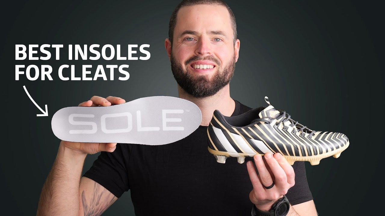 The best insoles for cleats: thin insoles with arch support for cleats.