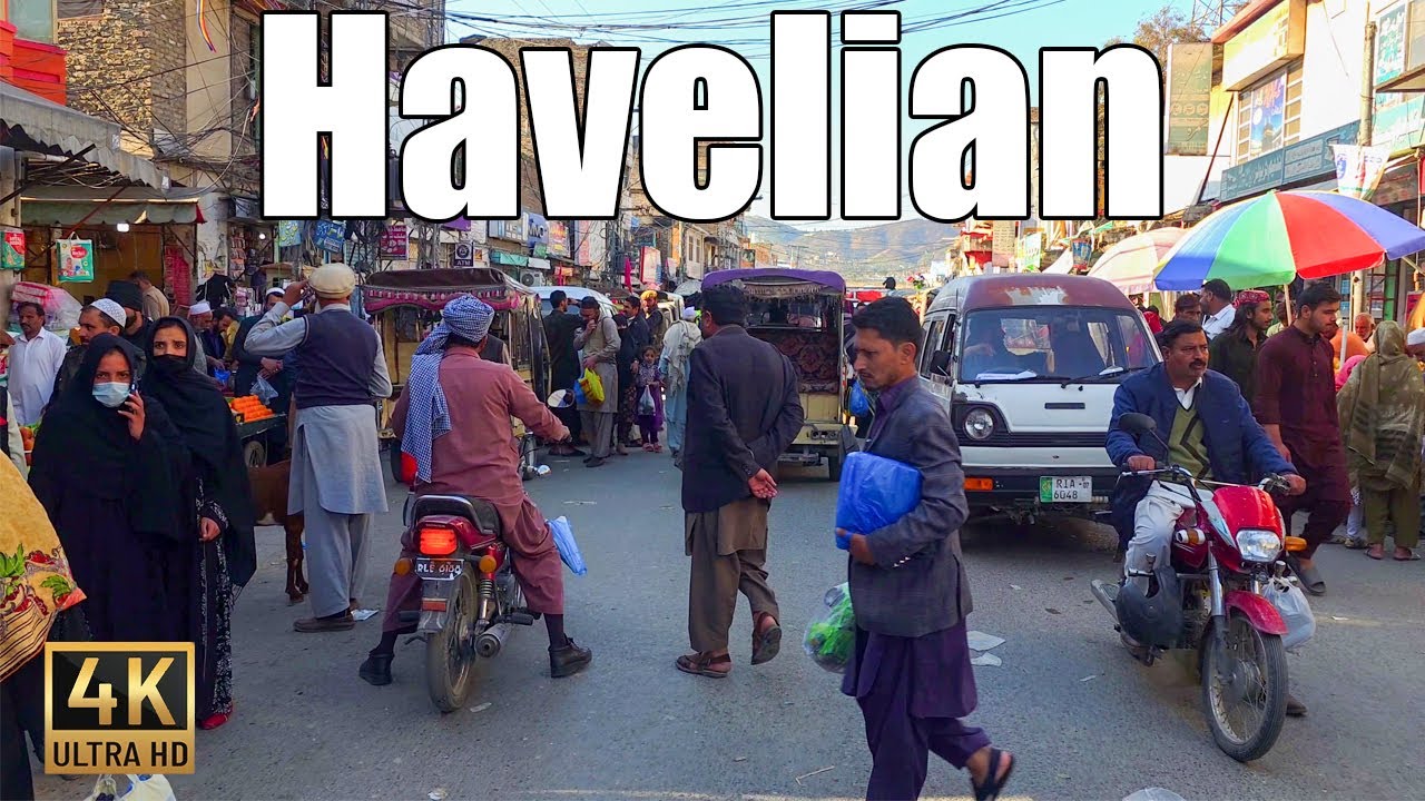 🇵🇰 Havelian City - Scenic Driving Tour in 4K