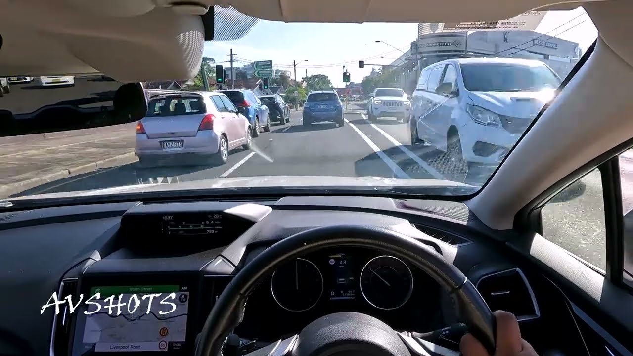 POV Sydney Driving | City (Ultimo) to Sefton [4K]