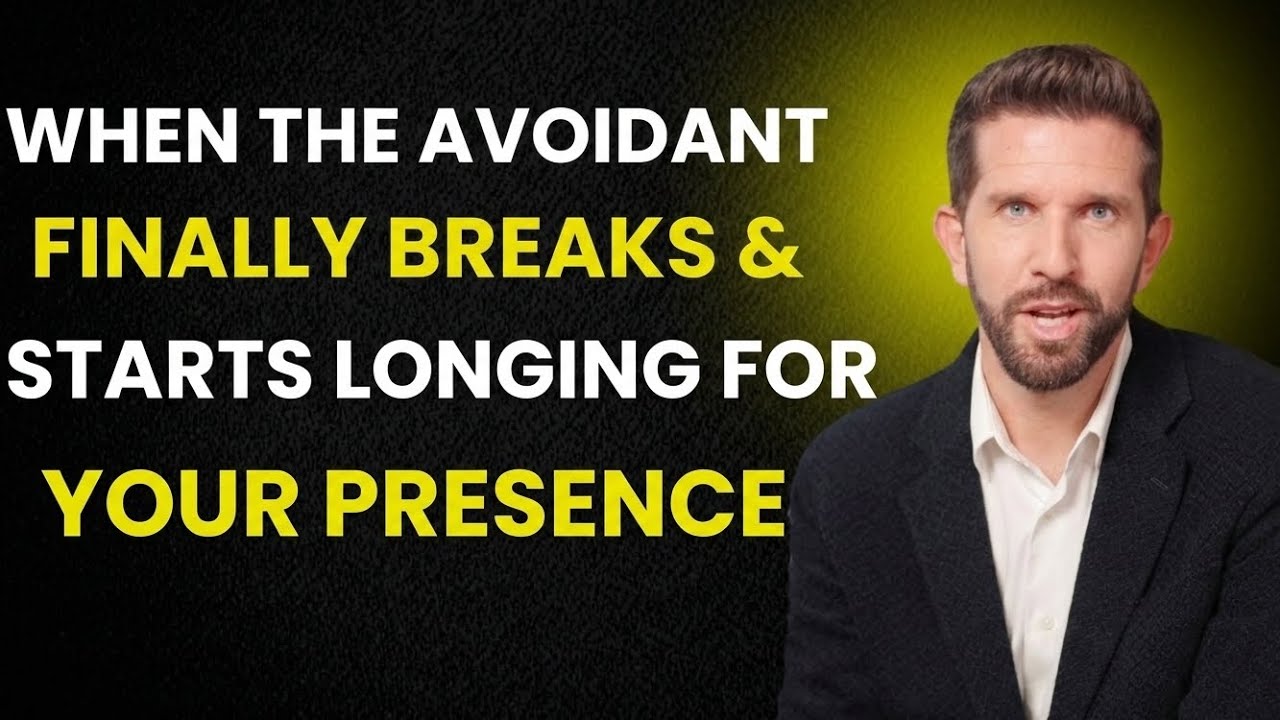 When The Avoidant Finally Breaks & Starts Longing For Your Presence.
