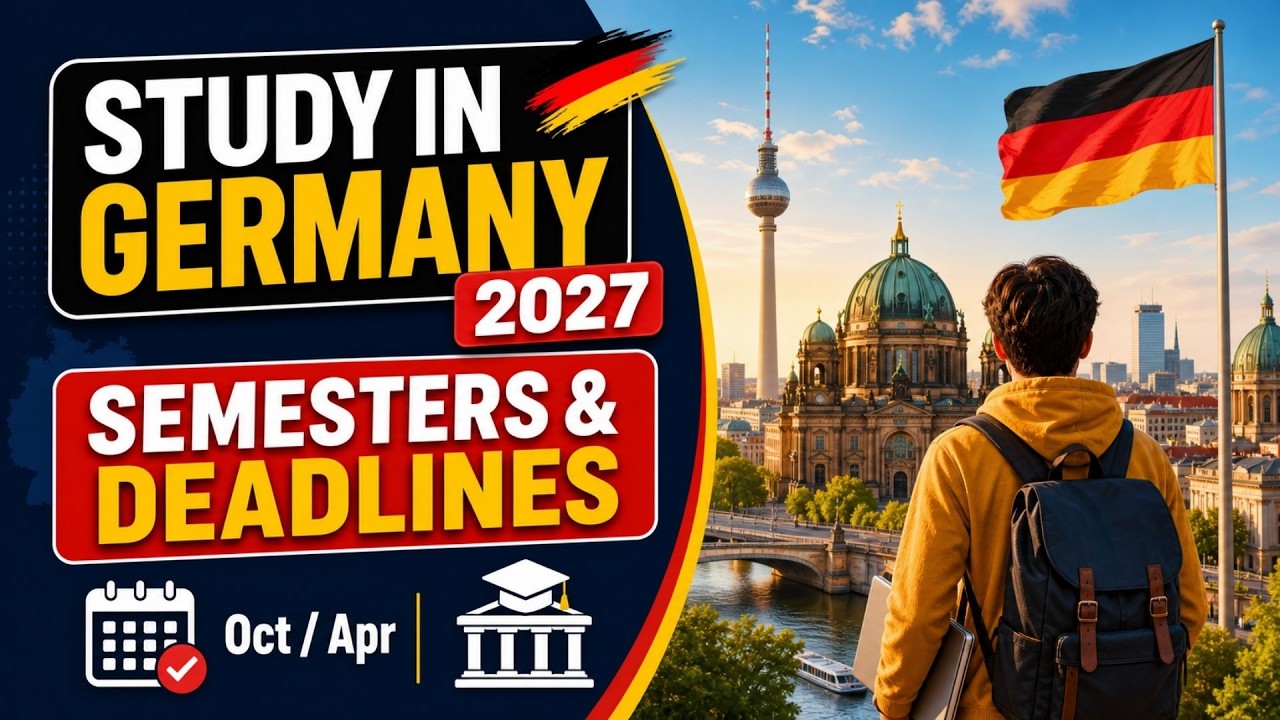 Study in Germany 2027: Semesters, Free Public Universities & Deadlines Explained
