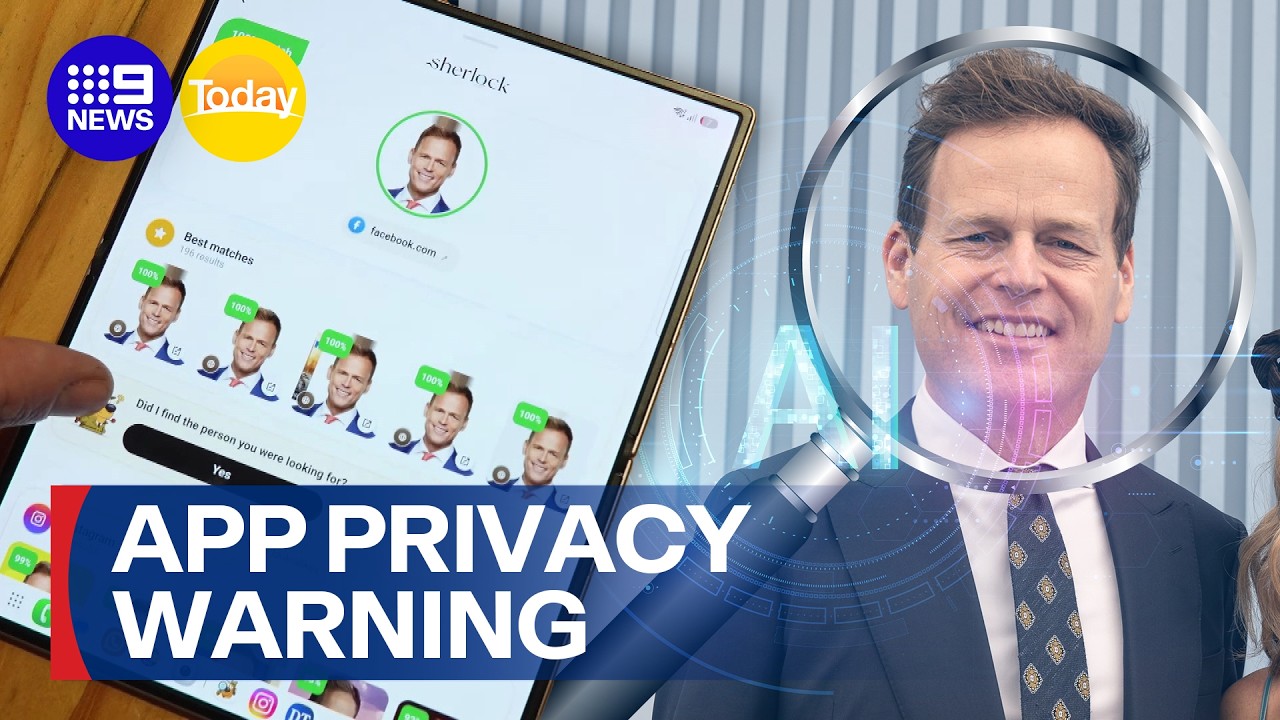 How AI is tracking down your personal information from one photo | 9 News Australia