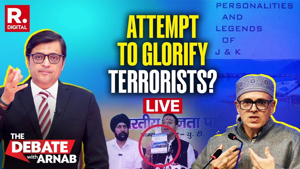 Debate With Arnab LIVE: Pro-Terror Book In Kashmir Libraries, Who&rsquo;s Responsible?