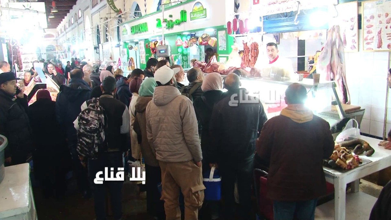 أسعار العلوش من 38دينار لل60ألف!! اكتظاظ عجيب على اللحوم الحمراء في رمضان..لهفة رغم غلاء الأسوام؟!!