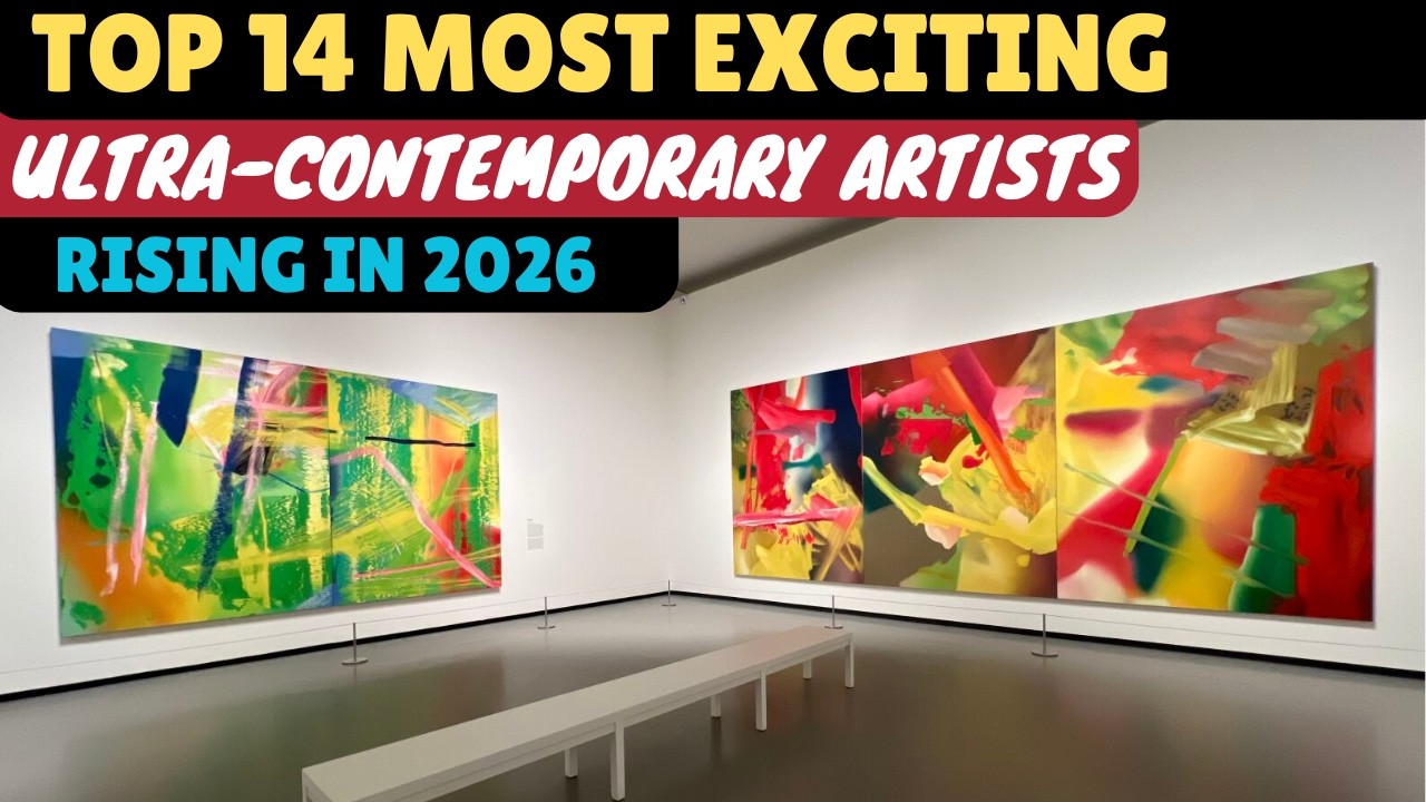 TOP 14 Young Contemporary Artists RISING With Strong Institutional Momentum 2026 Edition