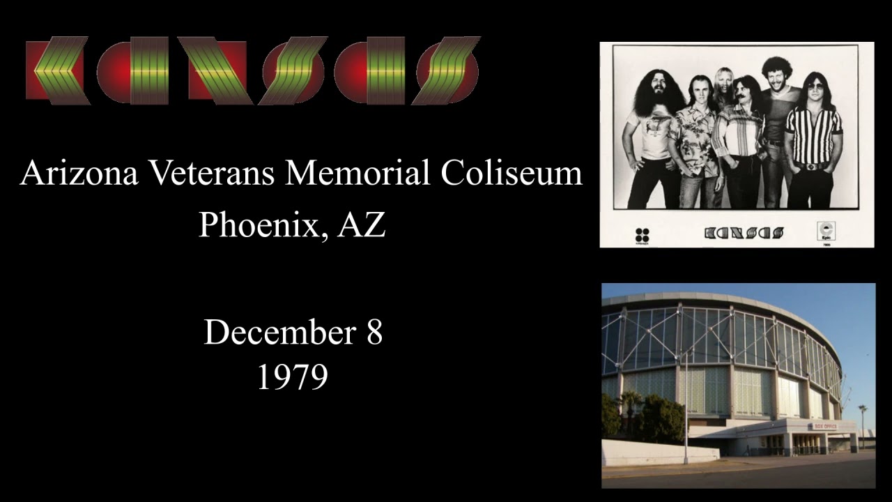 Kansas Live 1979 | Full Concert | 8 December | Arizona Veterans Memorial Coliseum, Phoenix, AZ |