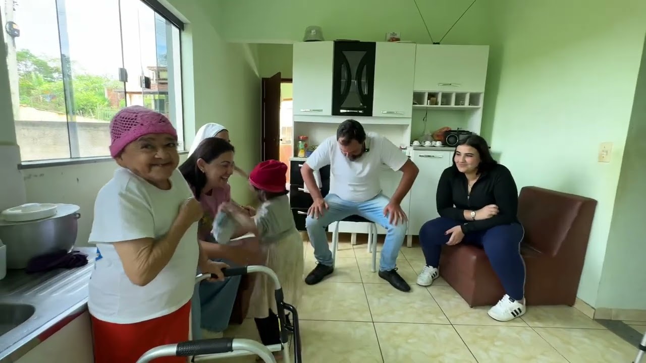 FIZEMOS ALMOÇO NA CASA DA MARIQUINHA! 