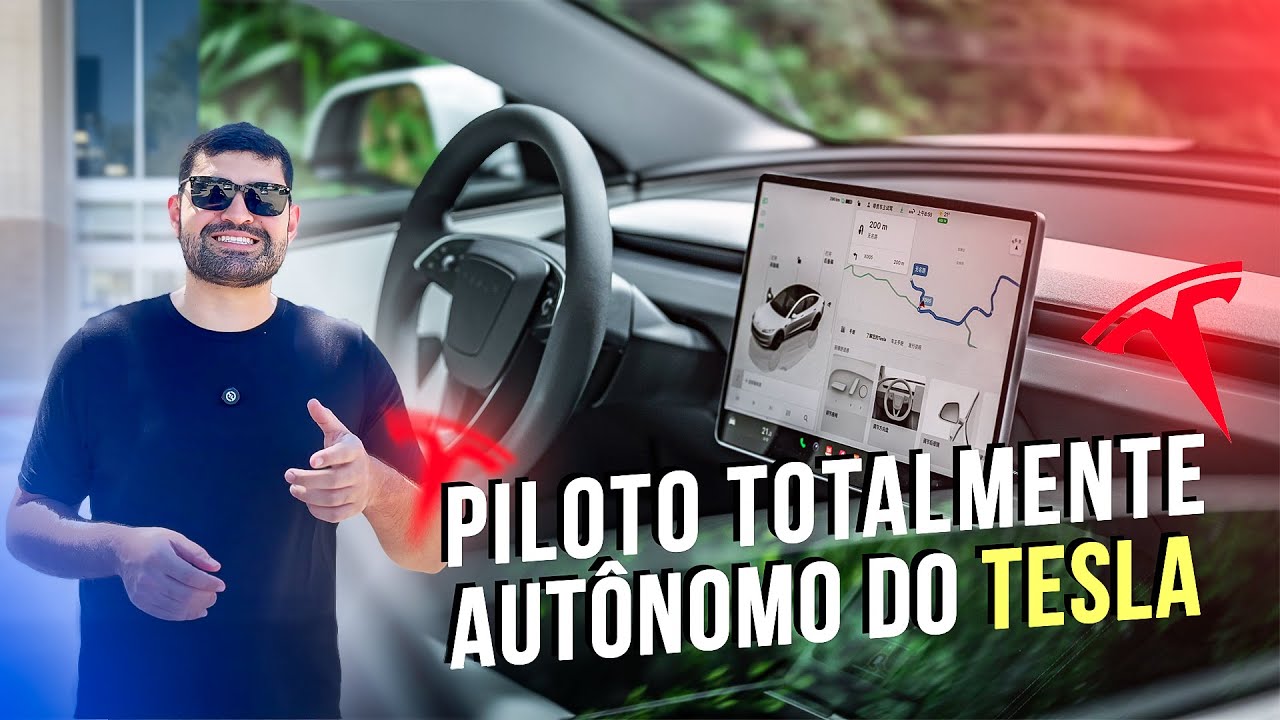 Tesla Model 3: o carro que dirige sozinho com FSD ativado