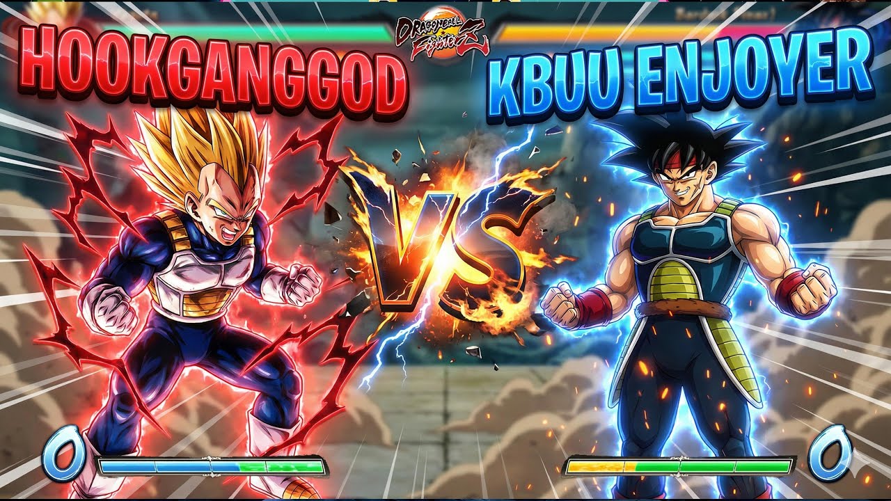 HOOKGANGGOD vs KBUUENJOYER (Dragon Ball FighterZ) | INTENSE MATCH!