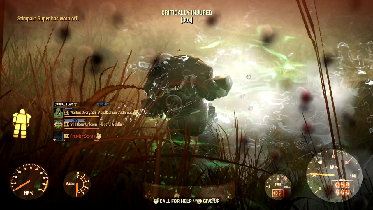 Fallout 76  Humbles me and the butt hurt never ends.