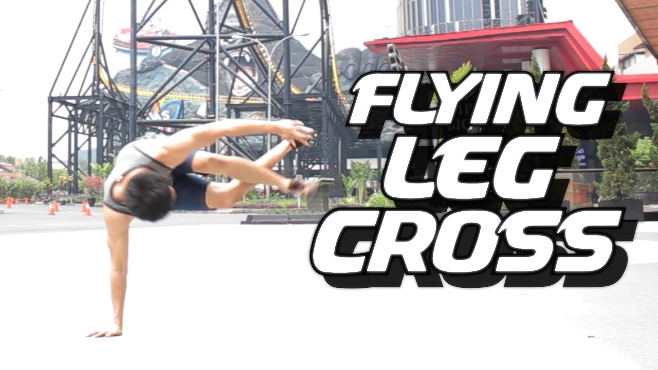 BREAKDANCE TUTORIAL I FLYING LEG CROSS I FOOTWORK TRANSITION