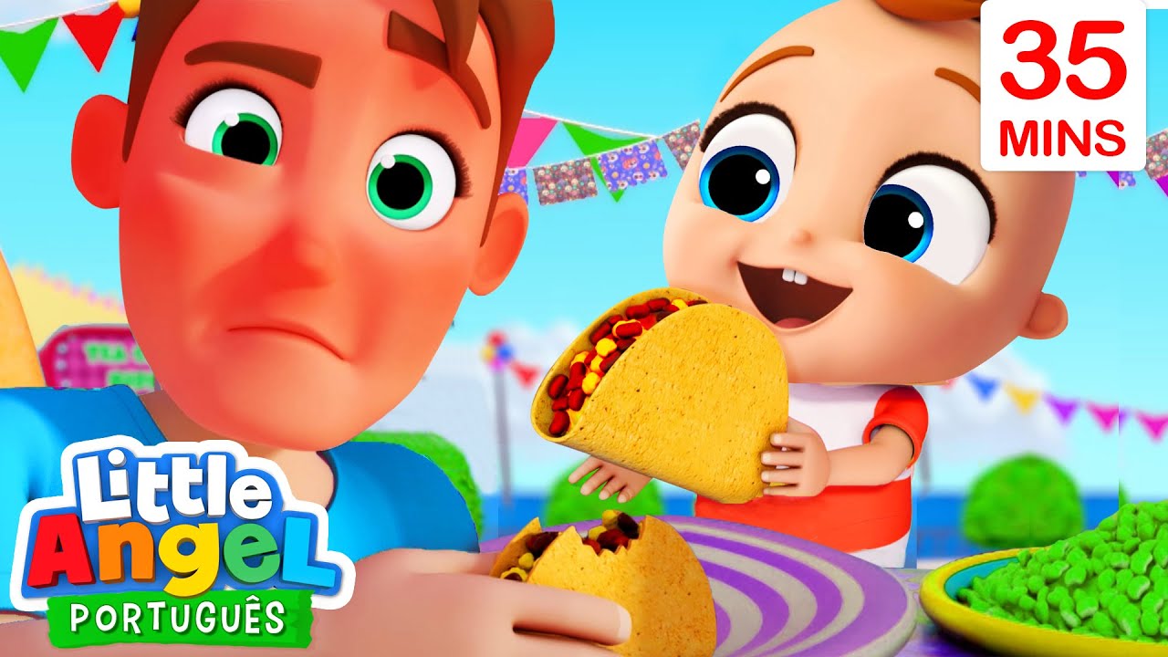 Joãozinho Experimenta Novos Sabores! 😋 | 🥕🥦 Canal do Joãozinho - Little Angel Português