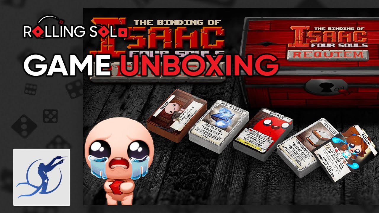The Binding of Isaac: Four Souls Requiem | Ultimate Collector's Box | Распаковка игры