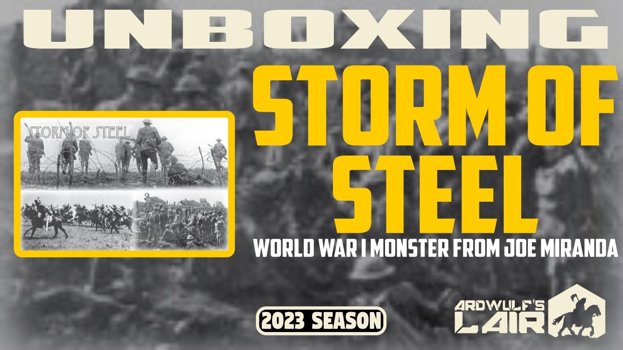 Unboxing | Storm of Steel Revised Edition (Decision Games 2013)